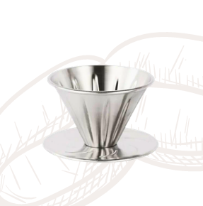 STAINLESS STEEL COFFEE DRIPPER (SMALL)