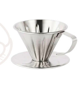 STAINLESS STEEL COFFEE DRIPPER (SMALL)
